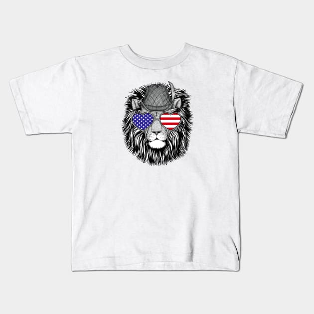 Lion Kids T-Shirt by SHAFT